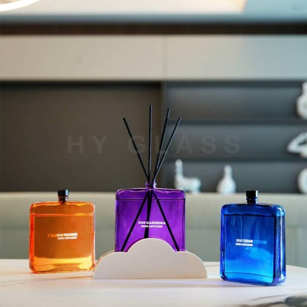 100ml Colored aroma reed diffuser bottle with cork