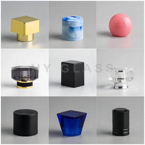 Custom perfume bottles cap supplier