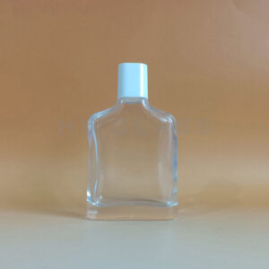 Wholesale clear 100ml glass perfume bottle factory