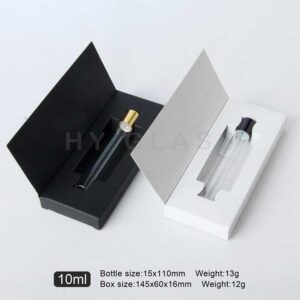 Wholesale 10ml tube spray perfume bottle box