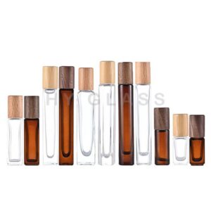 3ml-15ml Rectanglt glass essential oil perfume bottle