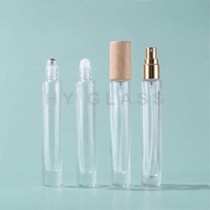 10ml Cylinder glass perfume bottle supplier