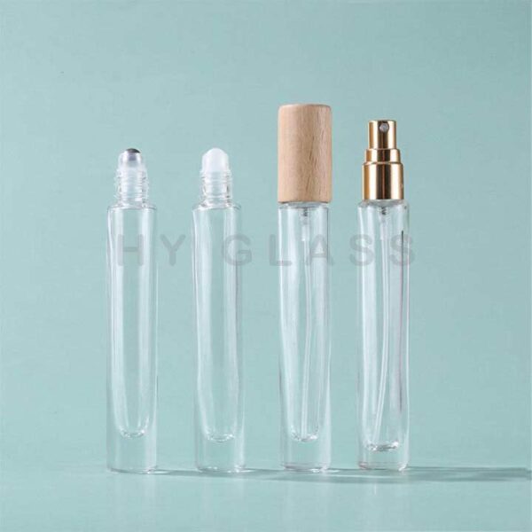 10ml Cylinder glass perfume bottle supplier