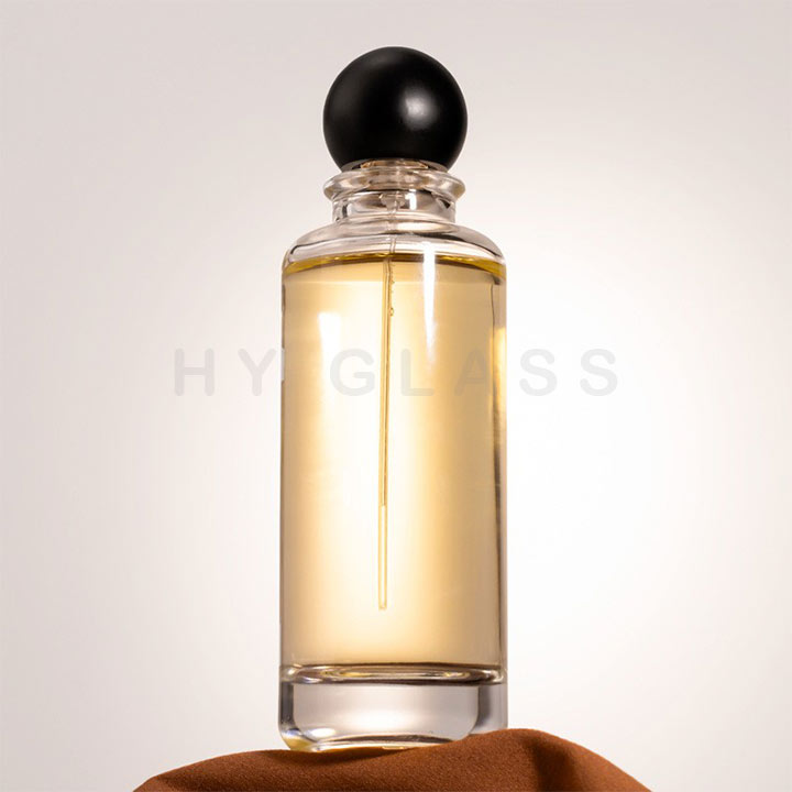 Luxury 200ml long cyliderical scent perfume bottle wholesale