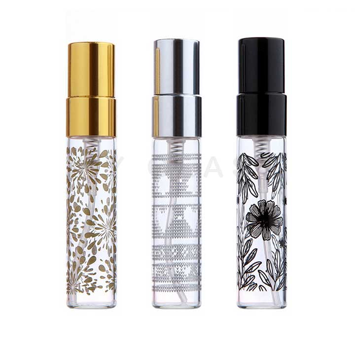Custom 5ml test tube spray perfume bottle for sample