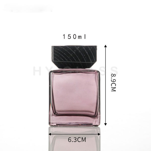 Luxury 150ml cube aromatherapy diffuser bottle supplier