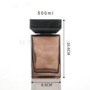 Wholesale 500ml rectangle aroma reed diffuser bottle factory