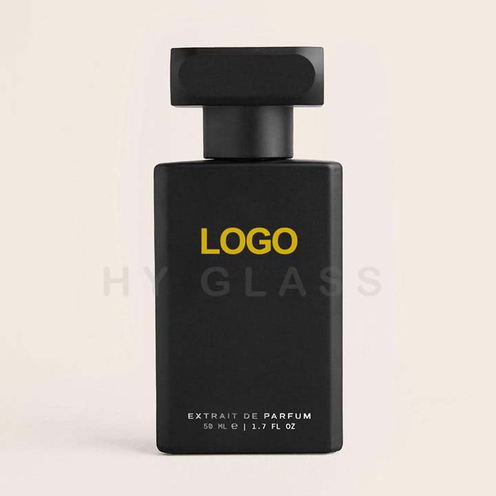 Viktor matte black perfume bottles
