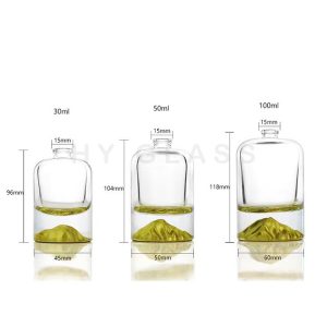 30ml 50ml 100ml Volcanic base perfume bottle manufacturer