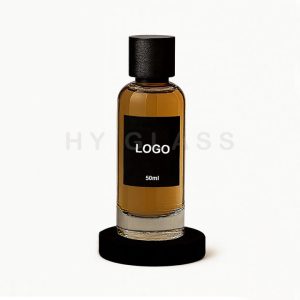 Thick tall cylinder perfume bottles